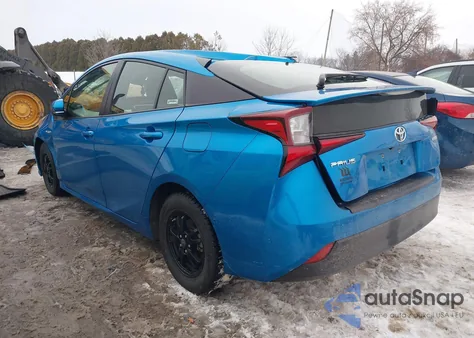 2021 Toyota Prius Le from USA, damaged, VIN JTDKAMFU4M3135400